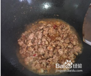 蒜苔肉沫的做法