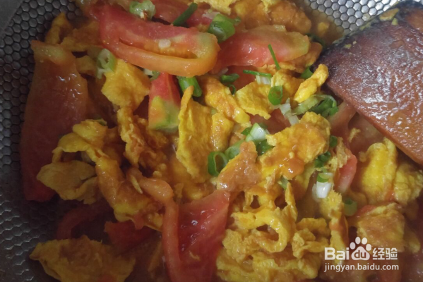 我的西红柿炒鸡蛋的做法