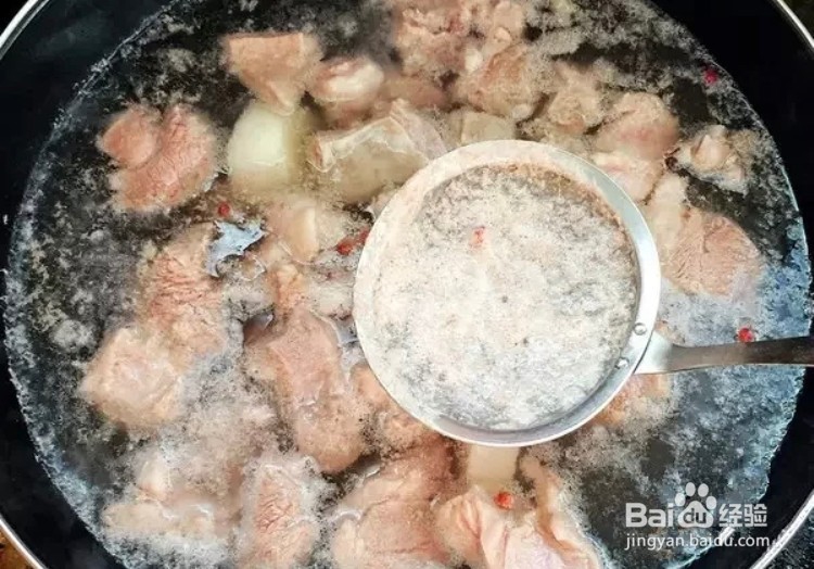 冬季滋补菜肴——萝卜炖羊肉