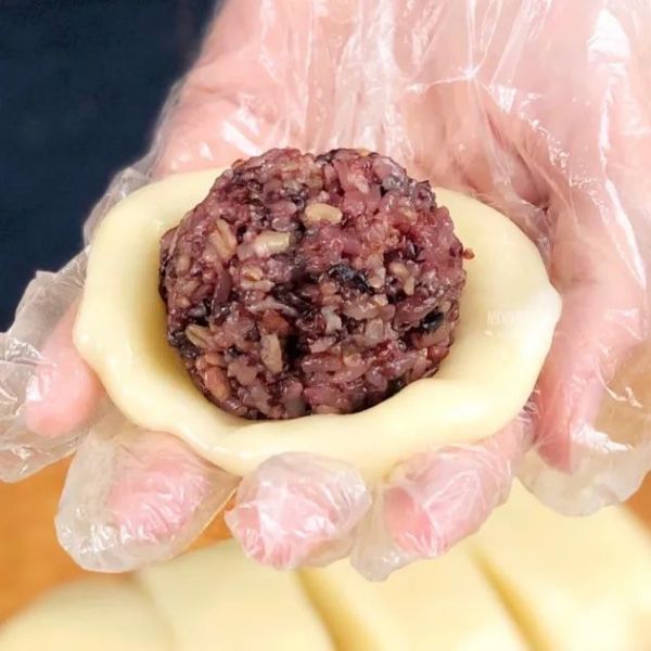 糙米肉松糯米糍