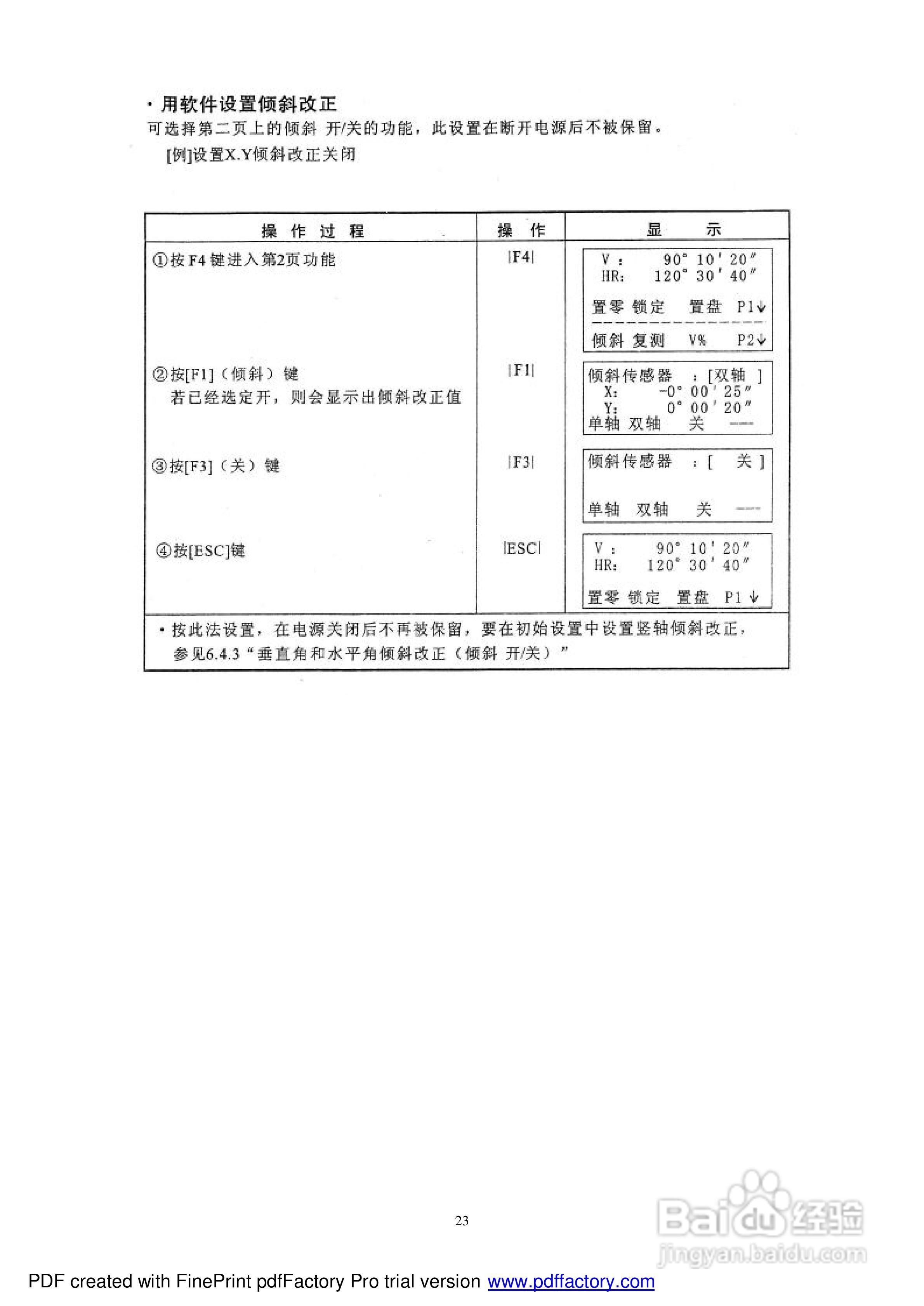 拓普康GTS-330N型电子全站仪使用说明书:[3]