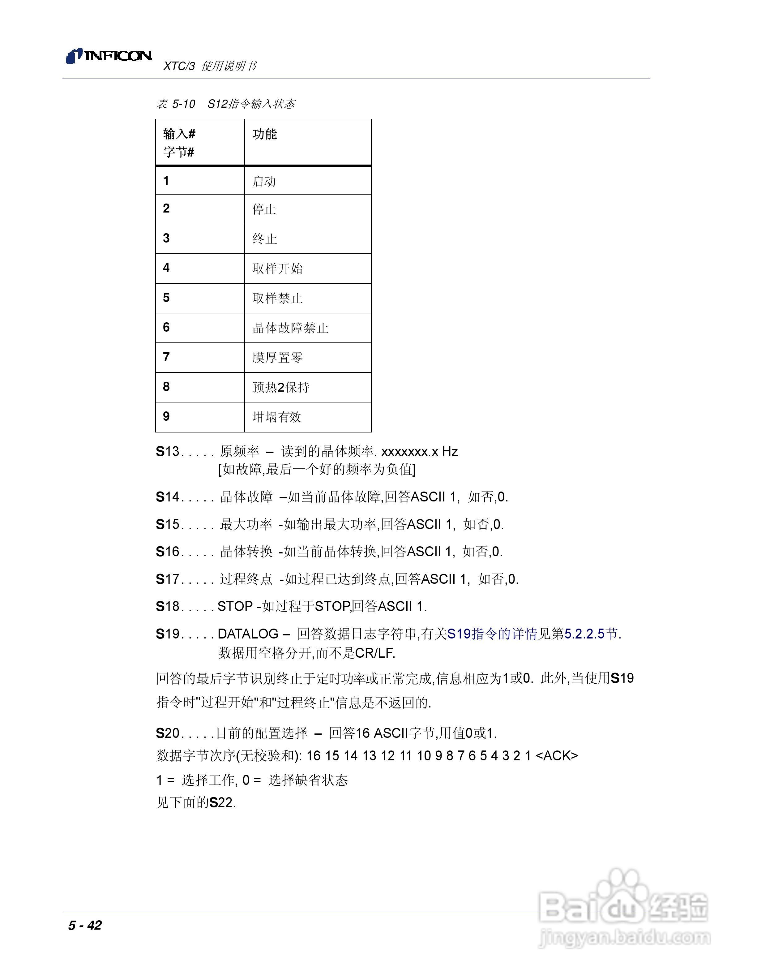INFICON XTC/3薄膜镀层控制仪使用说明书:[16]