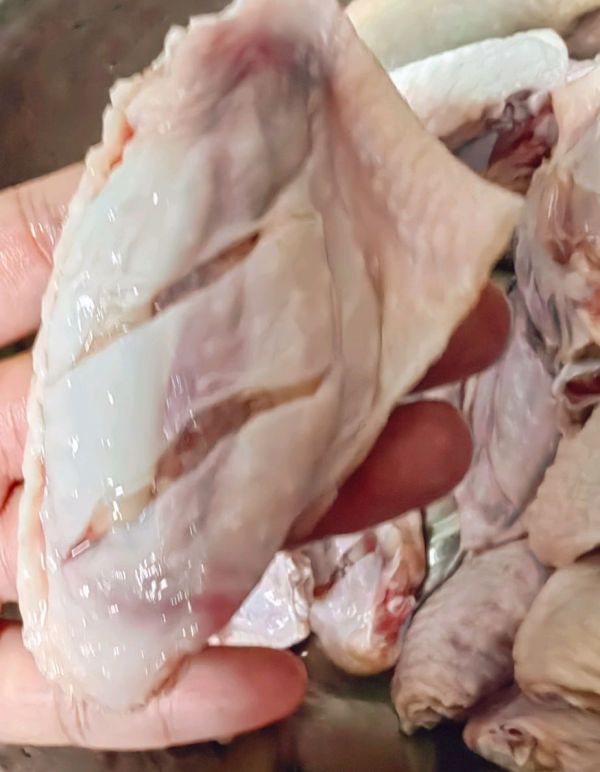 快手空气炸锅蒜香鸡翅