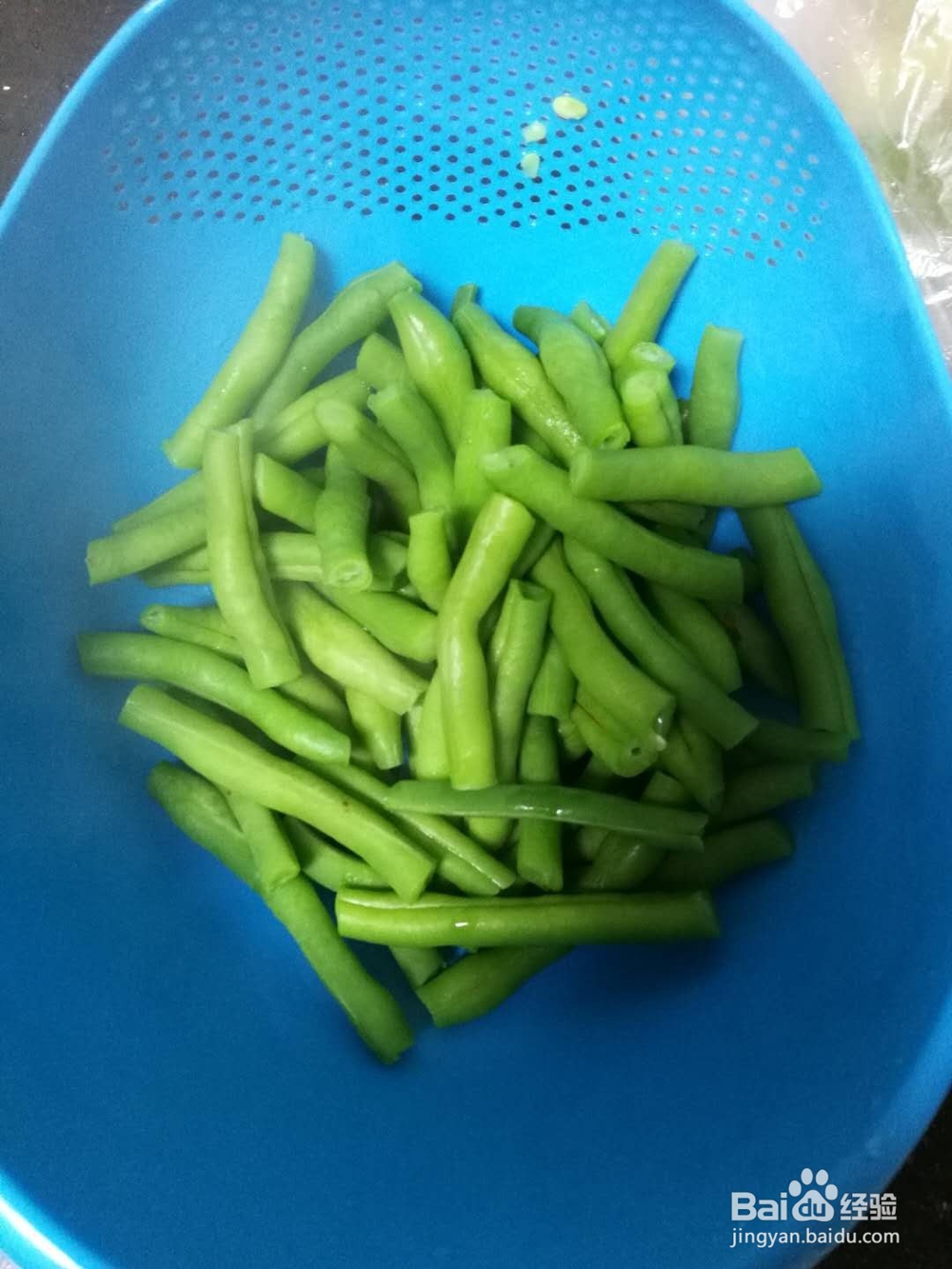 如何快捷做一个四季豆家常菜