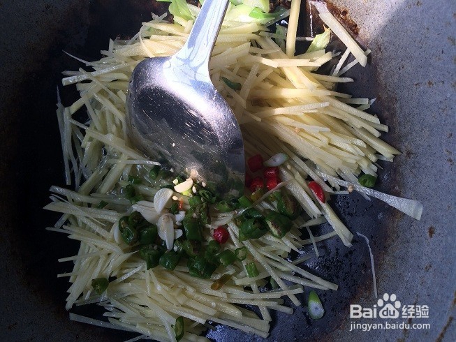土豆丝这样炒太好吃