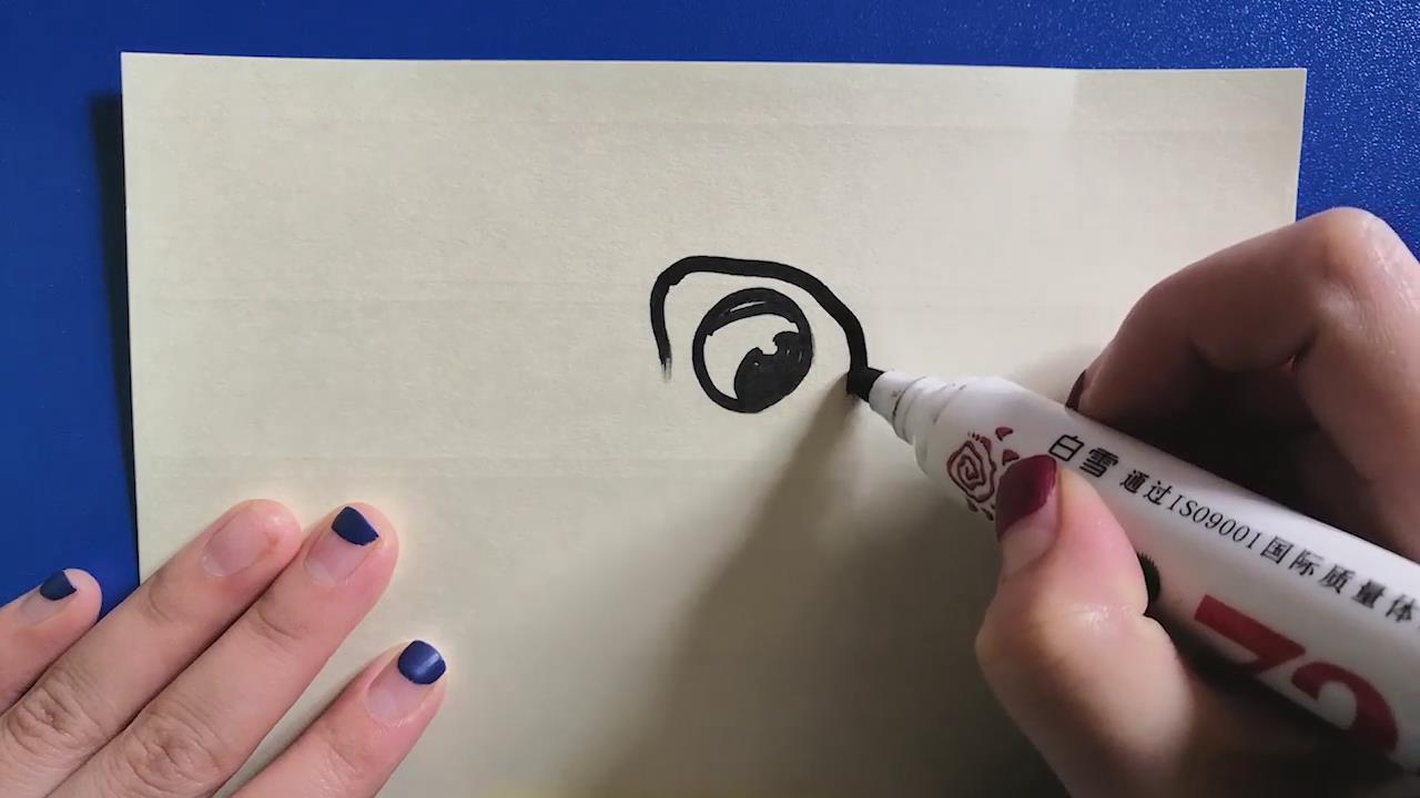 卡通变色龙怎样画？