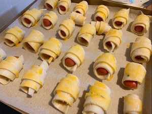 香肠可颂（手抓饼版）