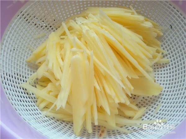 炒土豆丝的家常做法