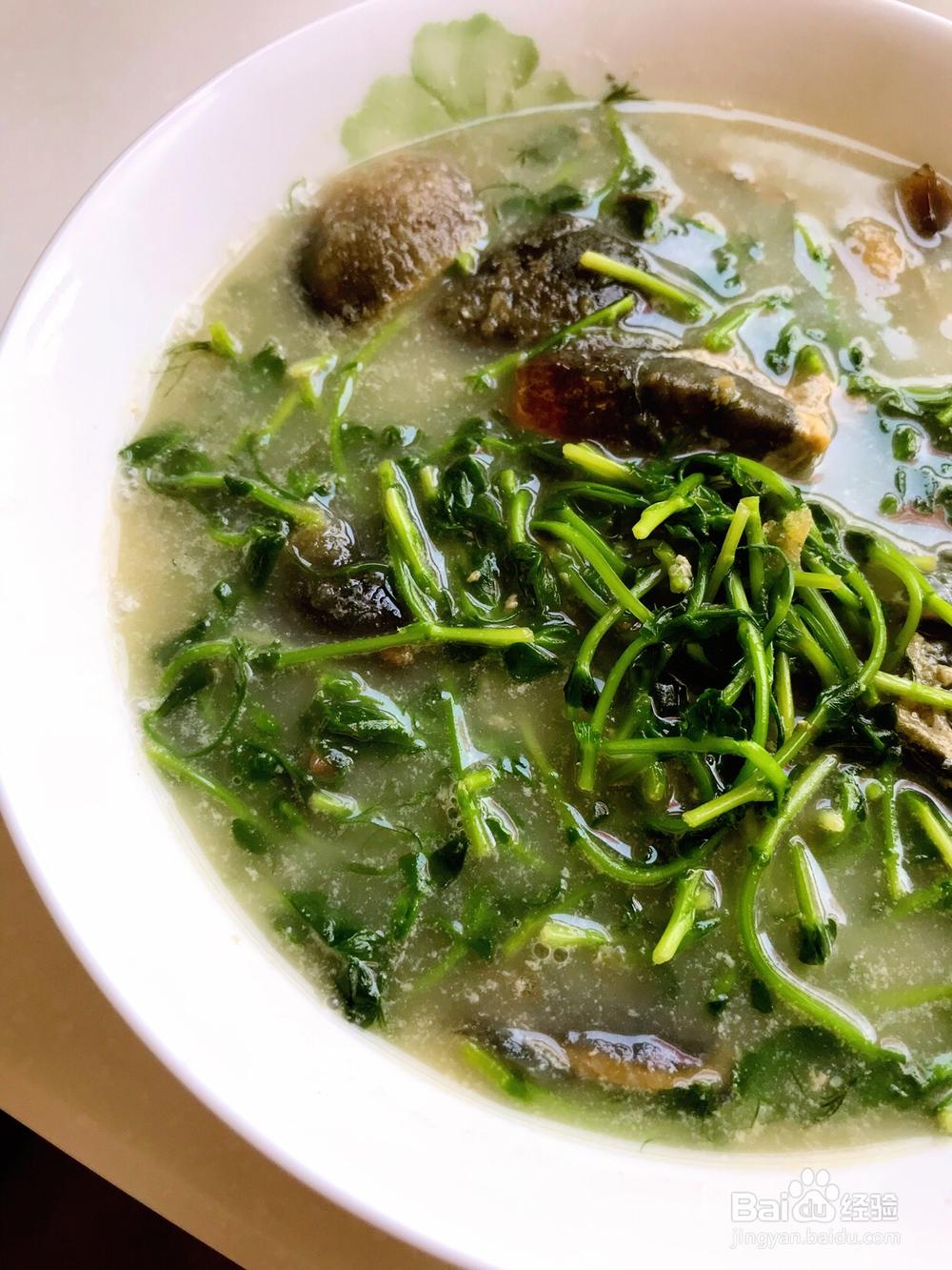 简单好吃的上汤豆苗