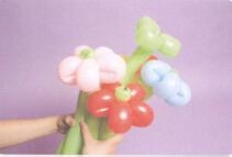 魔法气球造型系列之小花盆