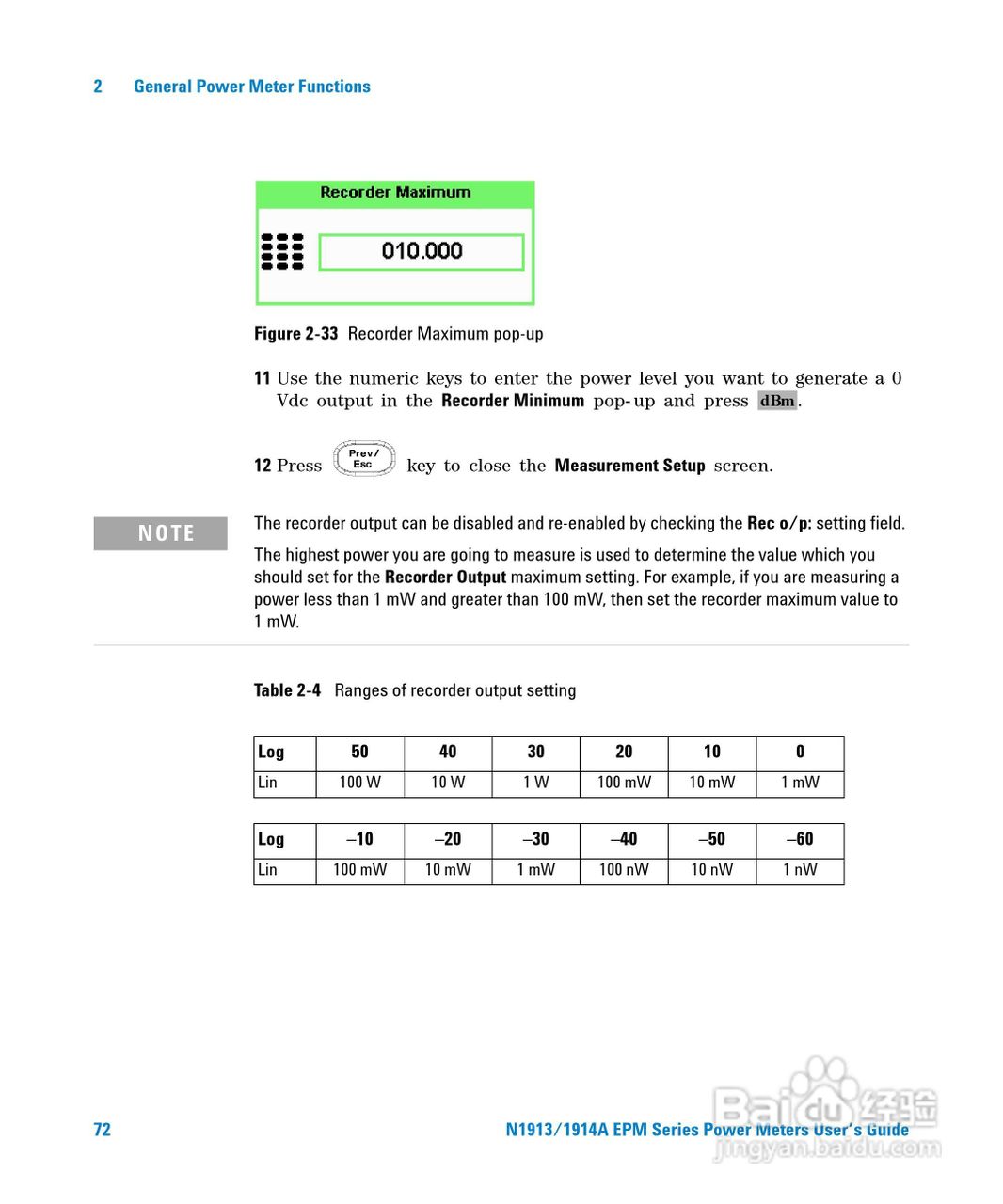 N1913A功率表使用手册:[10]