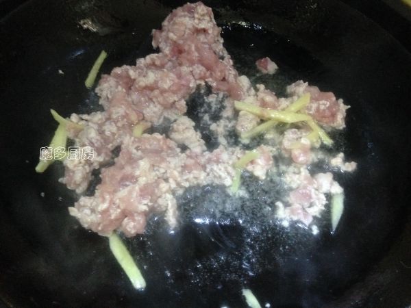 榄菜肉沫四季豆