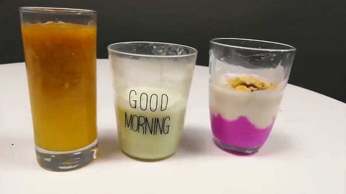 怎么制作水果奶昔？