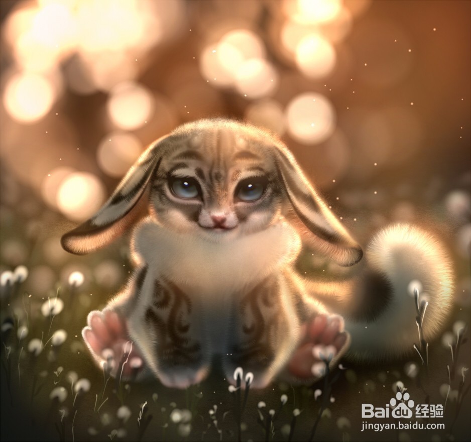 垂耳兽绘画教程