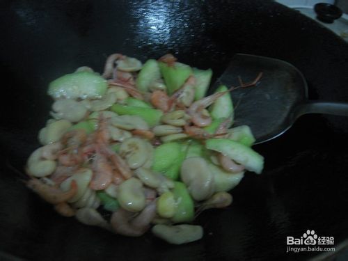 丝瓜炒虾米