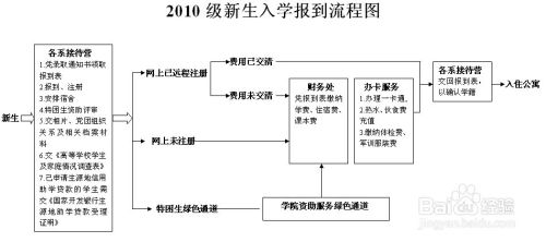 大学新生报到流程