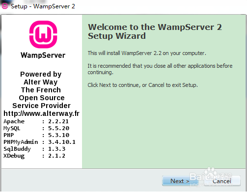 如何在windows环境下安装wampserver
