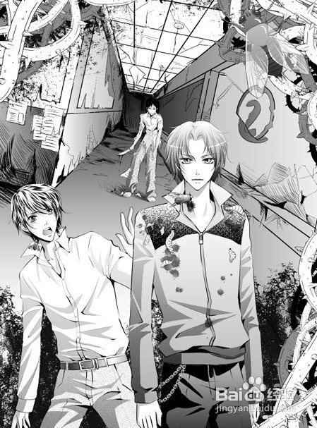 数位板绘制卡通插画教程