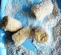 香酥炸香蕉的做法