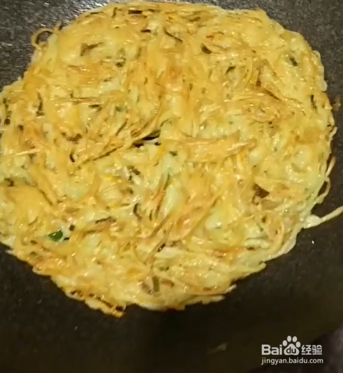 怎么做土豆丝煎饼