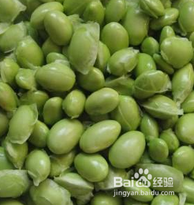毛豆子炒青椒的做法