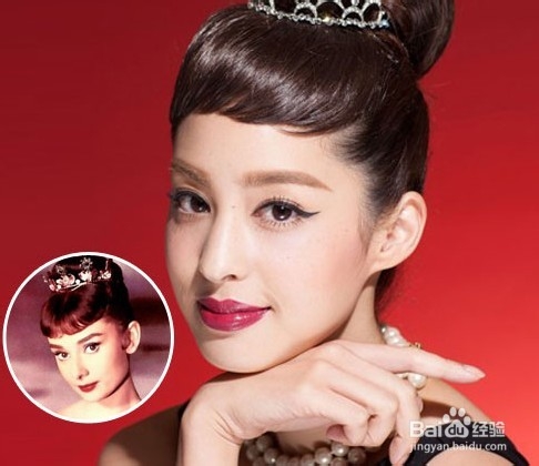 洋娃娃无辜大眼 经典女星妆容