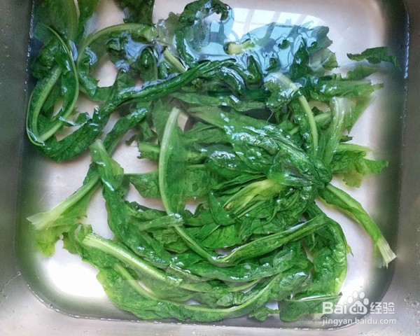 爆炒蚝油莴笋叶