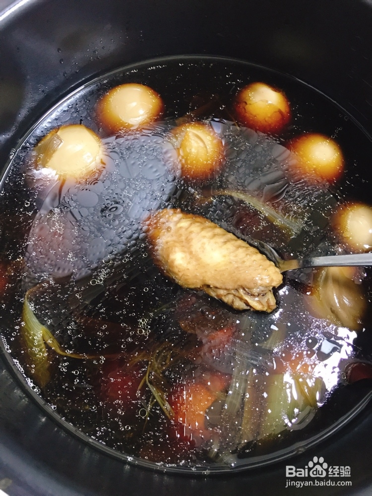 香浓的卤蛋卤鸡翅卤豆干