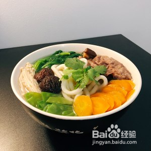 怎么做味噌肥牛乌冬汤面