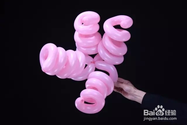 魔术长条气球教程(第20期)——章鱼