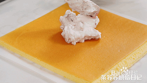 杨梅荔枝蛋糕卷的做法