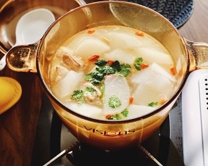 健康养生佳品红烧羊肉炖萝卜的做法