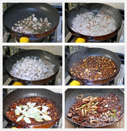 杏鲍菇京葱炸酱拌饭家常做法