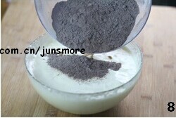 黑樱桃巧克力蛋糕卷