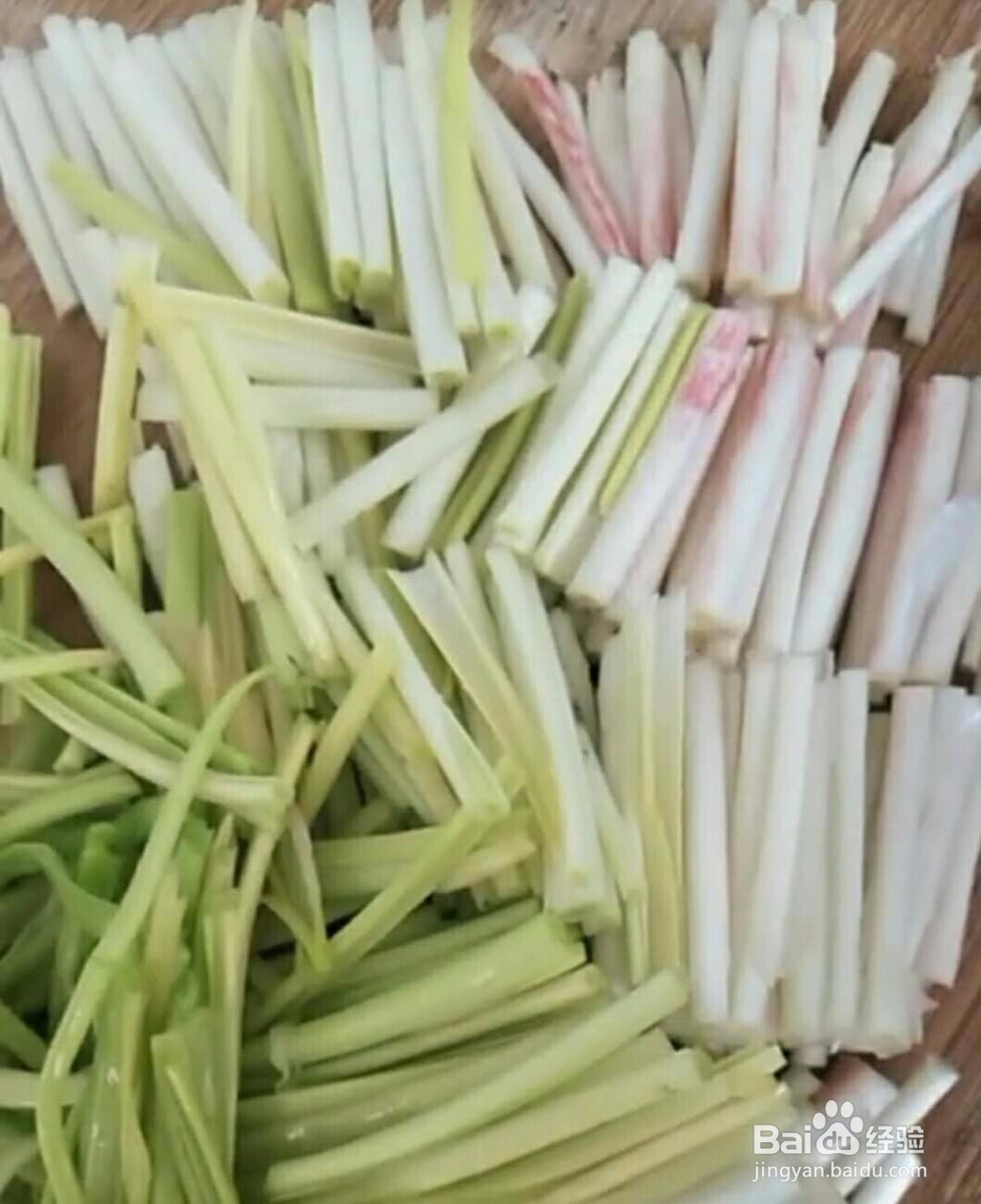 蒜苗杏鲍菇炒鸡蛋