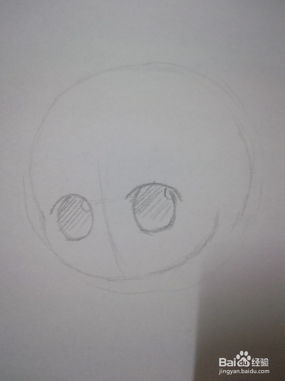 怎么画半侧面动漫人物头部和五官线稿