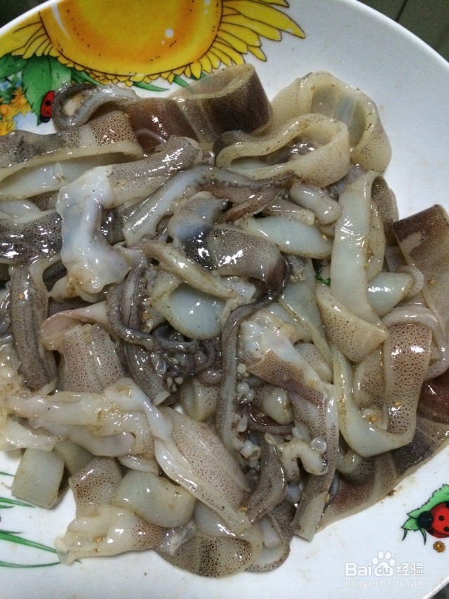 香酥鱿鱼圈的做法