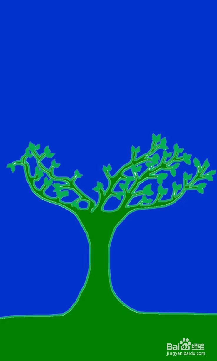 简笔画教程之大树