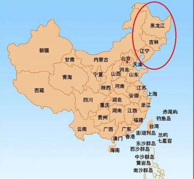 地理顺口溜“东北三省黑吉辽，河北来把京津抱，背部横卧内蒙古……”的完整版是什么