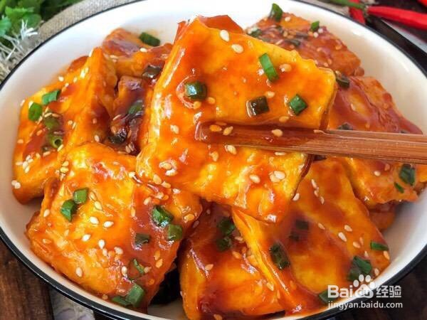 糖醋脆皮豆腐