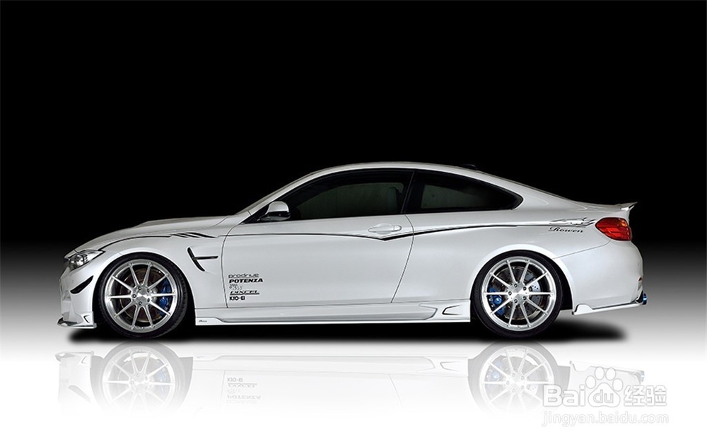 新款宝马M4 F82改装Rowen狼炎包围轮毂