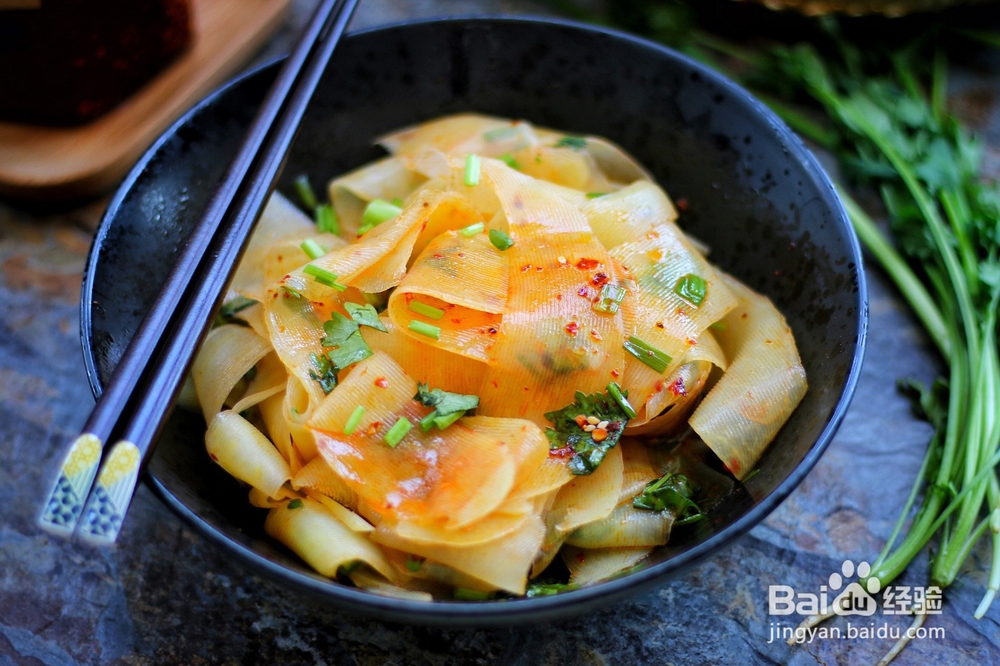 凉拌土豆片--家常美食