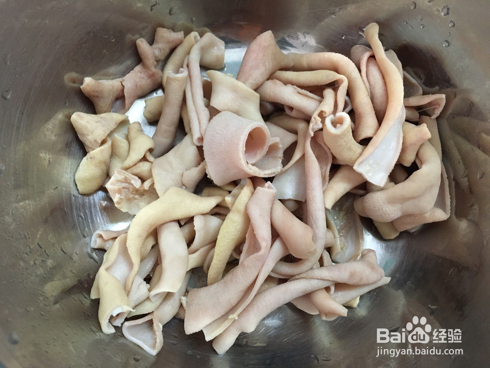 芹菜蒜苗炒鸭肠怎么做?