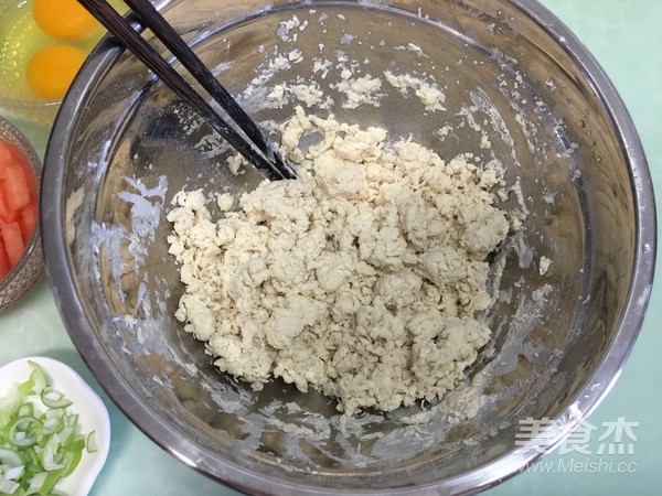 西红柿鸡蛋疙瘩汤