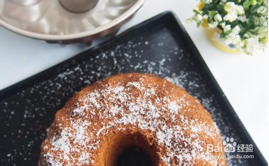 香蕉芝麻蛋糕的做法