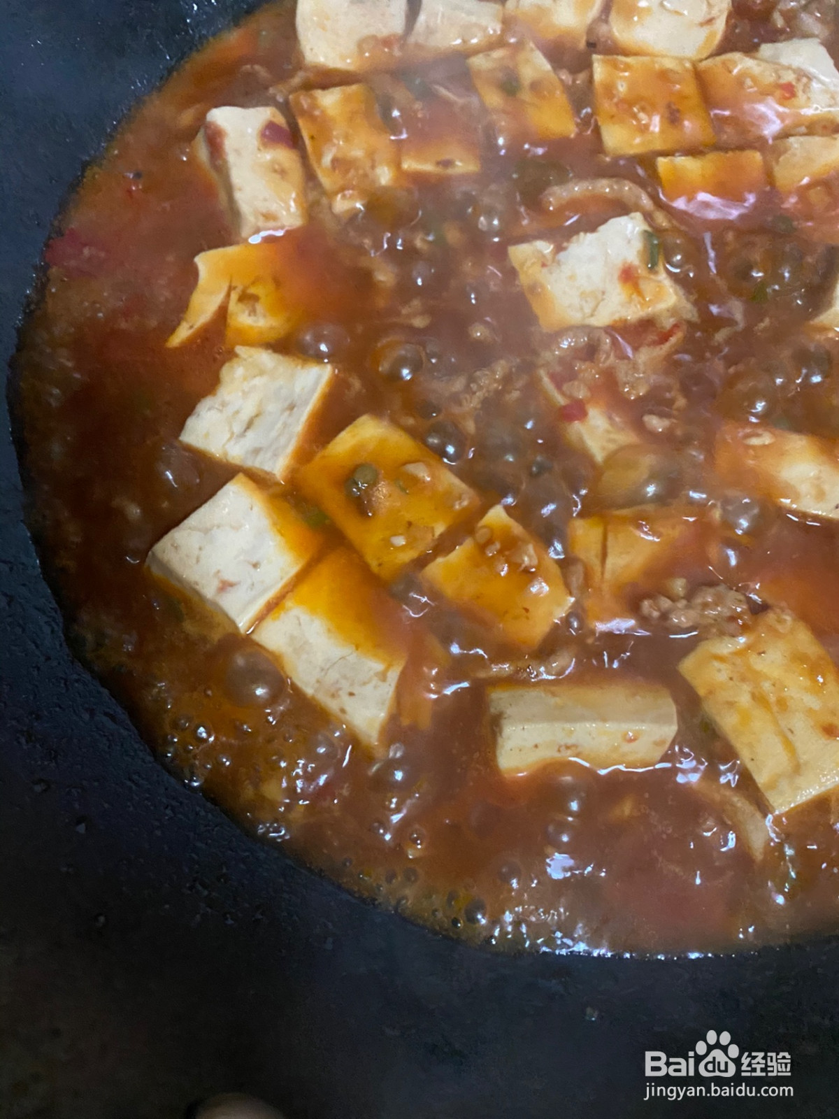 家常麻婆豆腐的做法