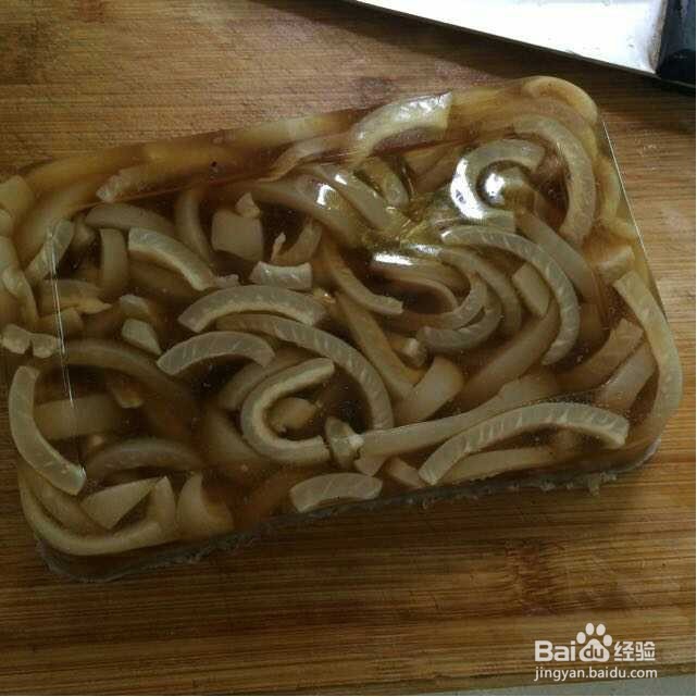 完美之作—猪皮冻