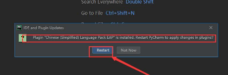 Pycharm如何设置中文