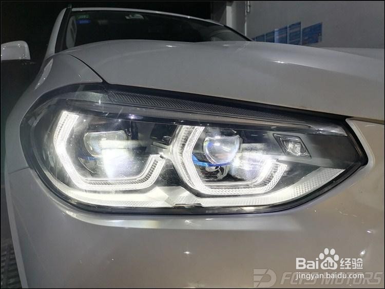 东莞虎门改灯,汽车灯光升级,宝马X3改装激光大灯