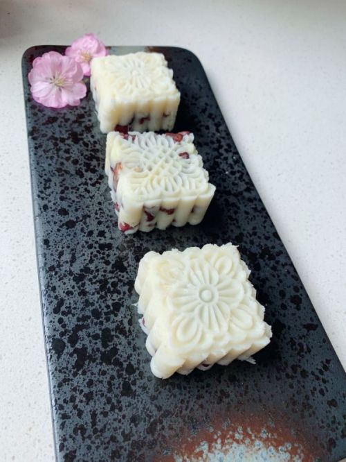 紫薯山药红豆糕